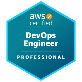 Official badge for AWS Certified DevOps Engineer - Professional