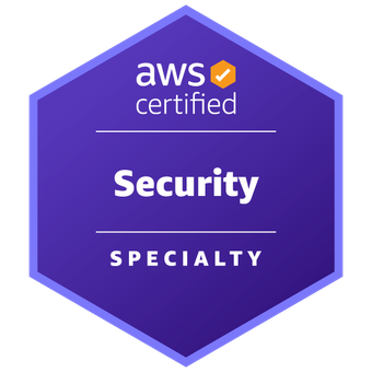 Official badge for AWS Certified Security - Specialty